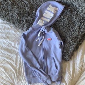 SMALL lavender zip up jacket